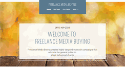 Desktop Screenshot of freelancemediabuying.com